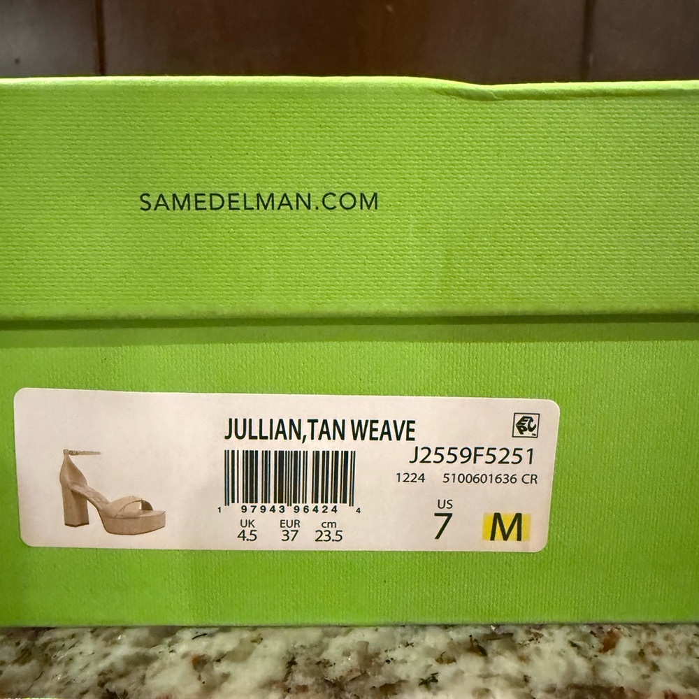 *NEW WITHOUT TAGS* Sam Edelman Julian Platform Dress Sandal - Picture 16 of 16